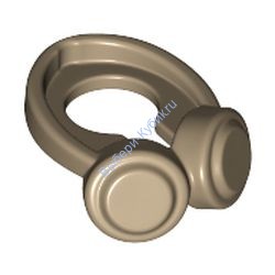 Деталь Лего Наушники На Шее Цвет Темно-Песочный