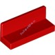 Деталь Лего Панель 1 х 3 х 1 Цвет Красный