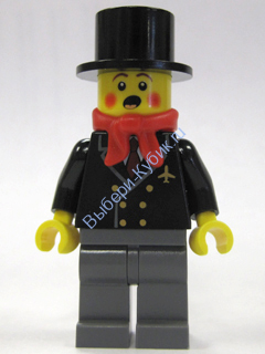Минифигурка Лего - Колядующий, Мужчина  hol002