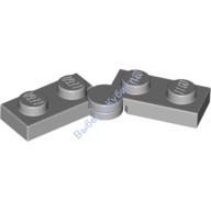 Деталь Лего Петля Пластина 1 х 4 Цвет Светло-Серый