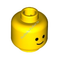 Деталь Лего Голова Минифигурки Цвет Желтый