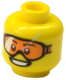 Деталь Лего Голова Цвет Желтый