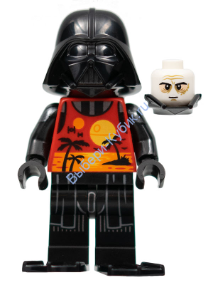 Минифигурка Лего Звёздные войны- Дарт Вейдер - Летний наряд