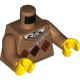 Деталь Лего Торс С Рисунком Цвет Карамельный