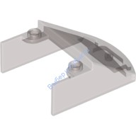 Деталь Лего Лобовое Стекло 5 х 4 х 1 1/3 Цвет Прозрачно-Коричневый