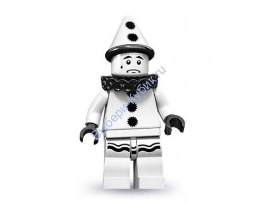 Минифигурка Лего коллекционные (без упаковки) Грустный Клоун