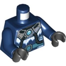 Деталь Лего Торс С Рисунком Цвет Темно-Синий