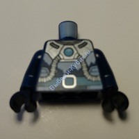 Деталь Лего Торс С Рисунком Цвет Темно-Синий