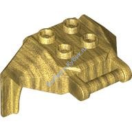 Деталь Лего Броня Для Большого Робота С Ручкой Цвет Перламутрово-Золотой