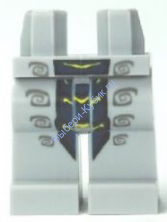 Деталь Лего  Ноги Цвет  Светло-серый