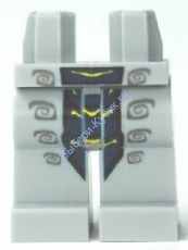 Деталь Лего  Ноги Цвет  Светло-серый