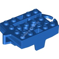 Деталь Лего База Т/С 4 х 5 Для Роликовой Машины (Тележки) Цвет Синий