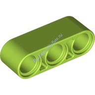Деталь Лего Техник Бим 1 х 3 Толстый Цвет Лайм