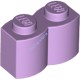 Деталь Лего Кубик Модифицированный 1 х 2 Бревно Цвет Лавандовый