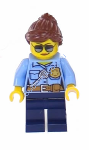 Минифигурка Лего Сити Полицейский Женщина cty0744