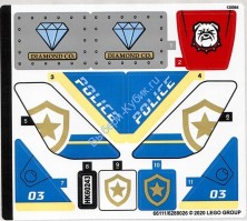 Наклейки К Набору Лего 60243