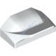 Деталь Лего Кубик Модифицированный 1 х 2 х Без Штырьков Наконечник Крыла Цвет Белый