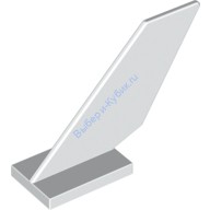 Деталь Лего Хвост Самолета Цвет Белый