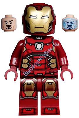 Минифигурка Лего Супер Хироус Мстители Железный Человек