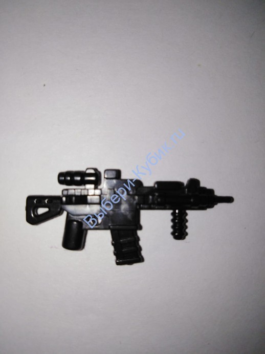 Деталь Аналог Совместимый С Лего Оружие Цвет Черный