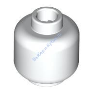 Деталь Лего Голова Минифигурки Цвет Белый