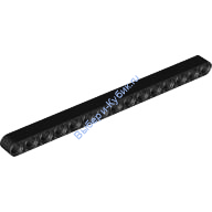 Деталь Лего Техник Бим 1 х 15 Толстый Цвет Черный