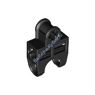 Деталь Лего Техник Осевой Коннектор 2 х 3 Цвет Черный