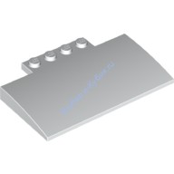 Деталь Лего Скос Изогнутый 5 х 8 х 2/3 Цвет Белый