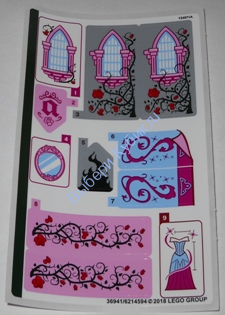 Наклейки К Набору Лего 41152 - (36941/6214594)