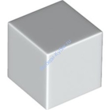 Деталь Лего Голова Минифигурки Майнкрафт Цвет Белый