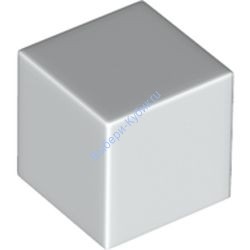 Деталь Лего Голова Минифигурки Майнкрафт Цвет Белый