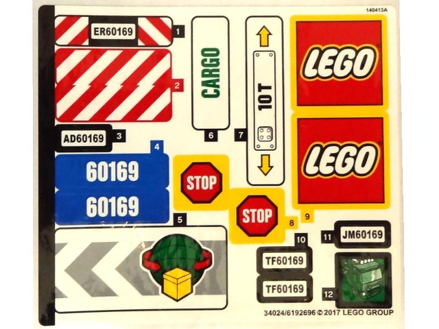 Lego 60169 cheap