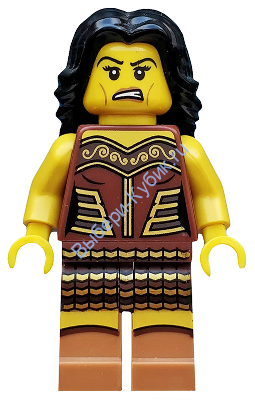 Минифигурка Лего коллекционные (Только минифигурка без подставки и аксессуаров) Женщина-Воин