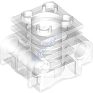 Деталь Лего Техник Деталь Цилиндр Двигателя Без Боковых Разрезов Цвет Прозрачный