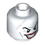 Деталь Лего Голова Минифигурки Цвет Белый