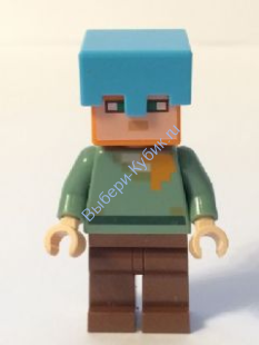 Минифигурка Лего Майнкрафт - Alex 
