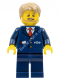 Минифигурка Лего Сити -  Водитель городского автобуса