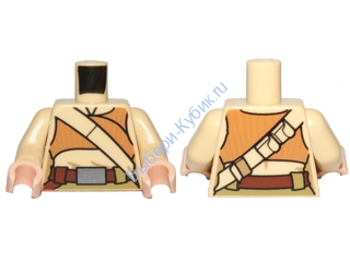Деталь Лего Торс С Рисунком Цвет Песочный
