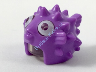 Деталь Лего Маска Рыбы Фугу Цвет Умеренно-Лавандовый