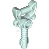 Деталь Лего Ключ С Орнаментом Цвет Светлая Аква