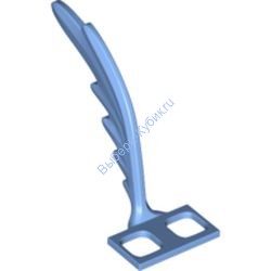 Деталь Лего Хвост С Птичьими Перьями Цвет Голубой