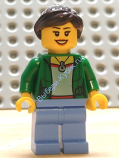 Минифигурка Лего Сити - Покупательница