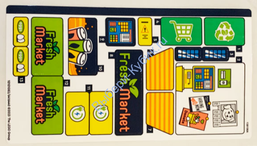 Наклейки К Набору 41729 (10101083/6416440)