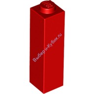 Деталь Лего Кубик 1 х 1 х 3 Цвет Красный