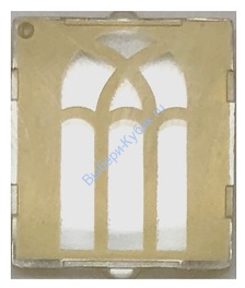 Деталь Лего Стекло Для Окна 1 X 2 X 2 С Рисунком Цвет Прозрачный