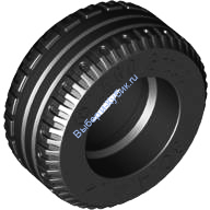 Деталь Лего Шина 30.4 х 14 Vr Твердая Цвет Черный