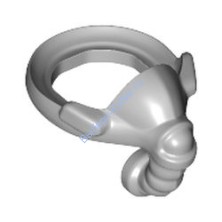 Деталь Лего Кислородная Маска Цвет Светло-Серый