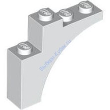 Деталь Лего Арка 1 х 4 х 3 Цвет Белый
