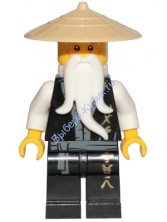 Минифигурка Лего Ниндзяго - Ву Сенсей
