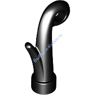 Деталь Аналог Совместимый С Лего Травянистого Растения Цвет Черный